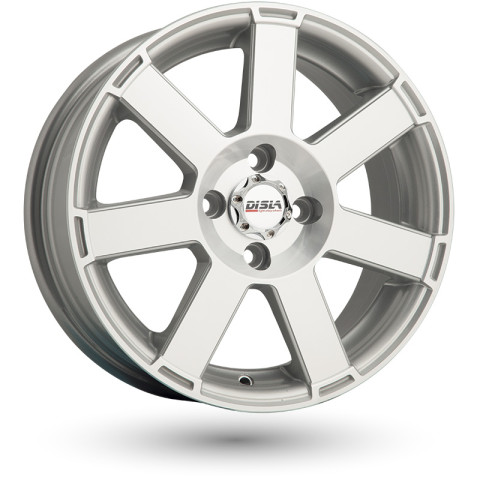 Disla Hornet W7 R16 PCD5x114.3 ET38 DIA67.1 Silber Diamond